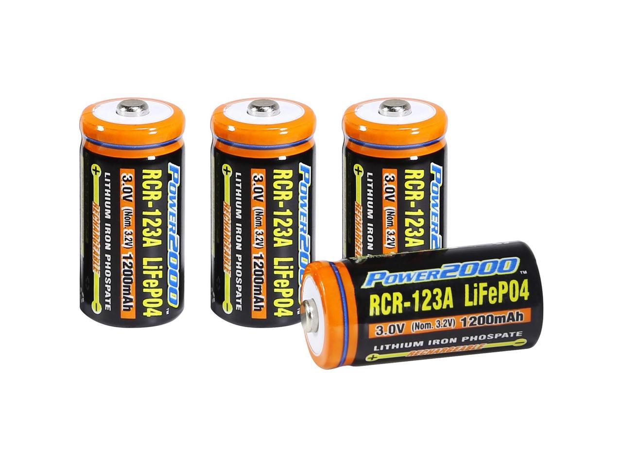 Power Cr A Pack Rechargeable Cr A Lifepo Batteries