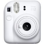 Fujifilm instax mini 12 Instant Film Camera, Clay White