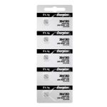 Energizer 364 Silver Oxide Coin Battery, 5 Pieces