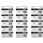 Energizer 364 Silver Oxide Coin Battery, 15 Pieces