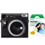 Fujifilm Square SQ40 Instax Instant Film Camera + 20 Prints Film