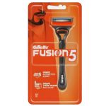 Gillette Fusion 5 for Men Razor Handle with 1 Cartridge