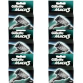 Gillette Mach3 Refill Razor Blade for Men, 24 Cartridges