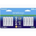 Panasonic eneloop AA Ni-MH Pre-Charged Rechargeable Batteries, 12 Pack