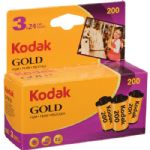 Kodak Gold 200 ISO 24 Exposure Color Print Film, 3 Pack