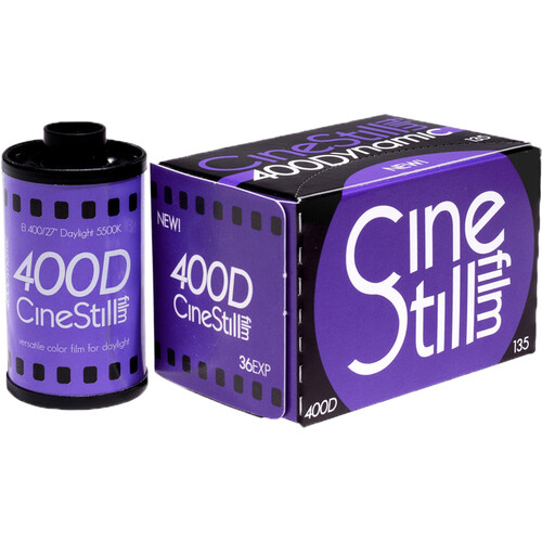 Cinestill 400D Dynamic Color Negative 35mm Film, 36 Exposure