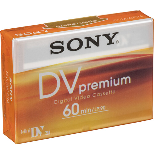 Sony Premium 60 Minute Premium Mini DV Tape