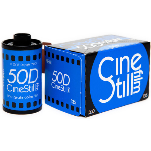 Cinestill 50D Daylight Color Negative 35mm Film, 36 Exposure