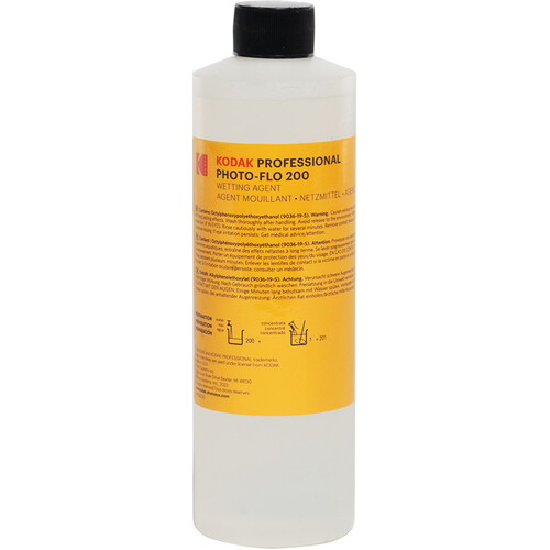 Kodak Photo-Flo 200 Solution Photographic Wetting Agent 16oz