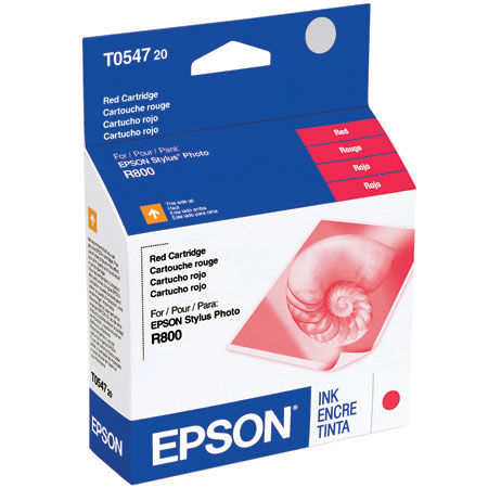 Epson 54 Red Ink Cartridge f/ R800/R1800