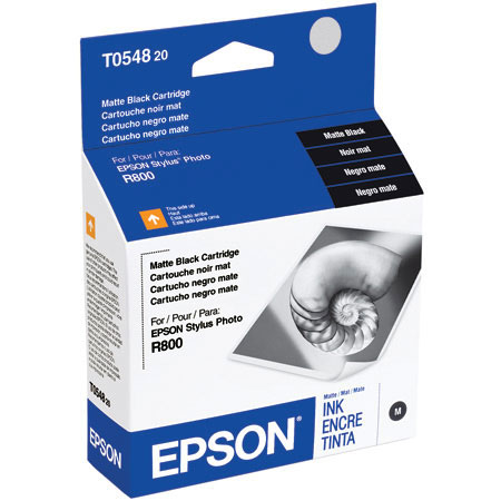 Epson 54 Matte Black Ink Cartridge f/ R800/R1800