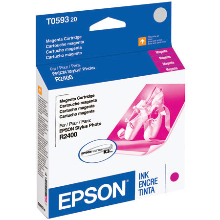 Epson T059320Magenta Inkjet UltraChrome K3 Cartridge for Stylus 2400