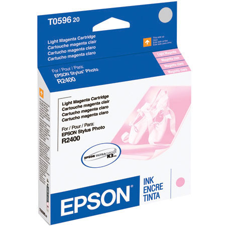 Epson T059620 Light Magenta Inkjet UltraChrome K3 Cartridge for Stylus 2400