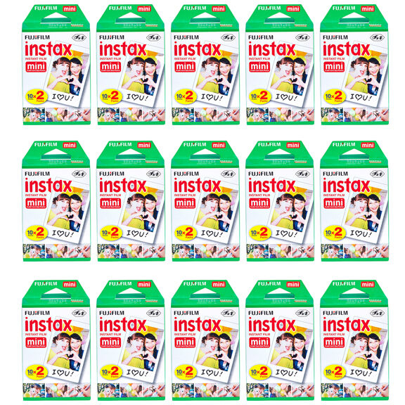 Fujifilm Instax Mini Instant Film, 300 Prints