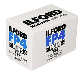 Ilford FP4 Plus 125 36 Exp. Black & White Film