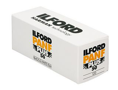 Ilford Pan F Plus 120 ISO 50 Black & White Print Film