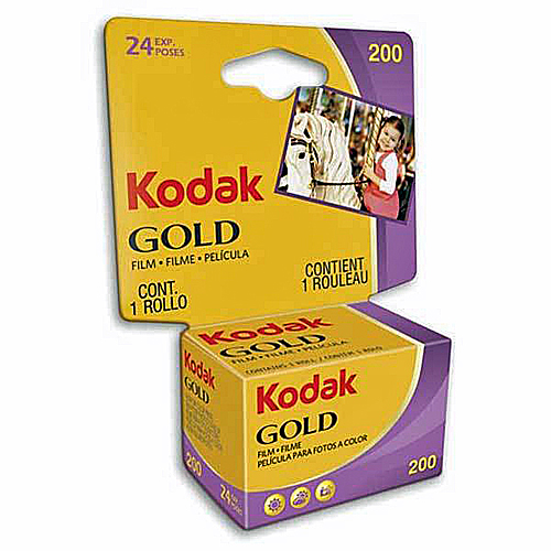 Kodak Gold Color 200 24 Exposure 35mm Color Film