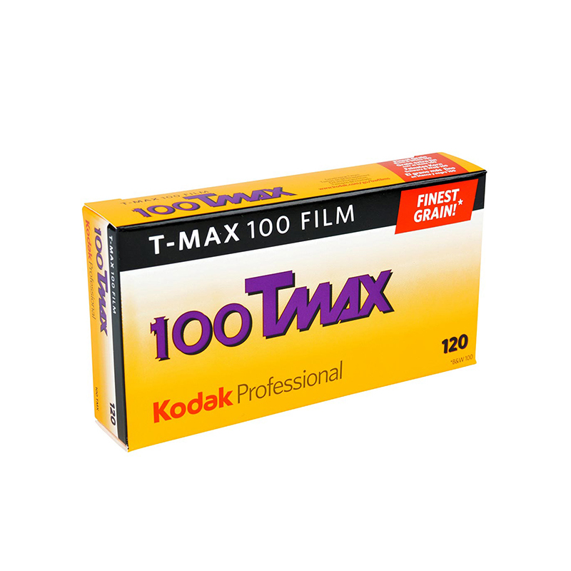 Kodak TMX 120 T-Max 100 Black and White Film, 5 Pack