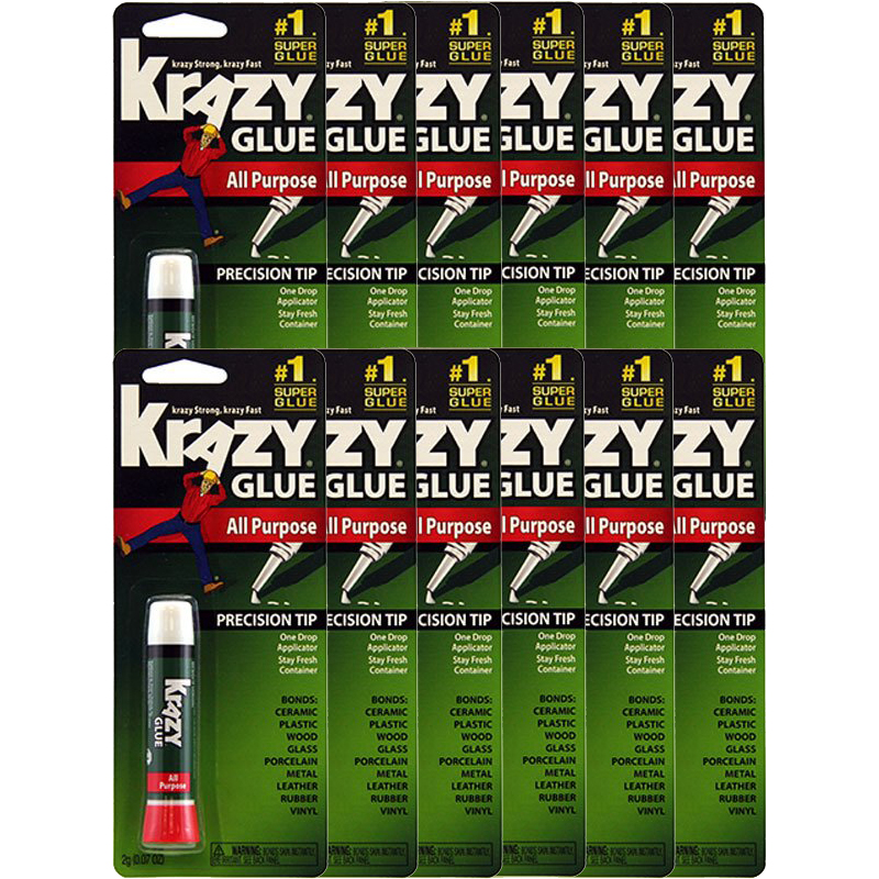 how long does krazy glue take to dry