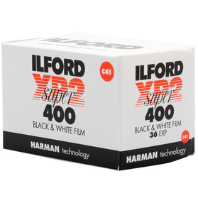 Ilford XP2 Super 400 ISO 36 Exposure Black & White 35mm Print Film