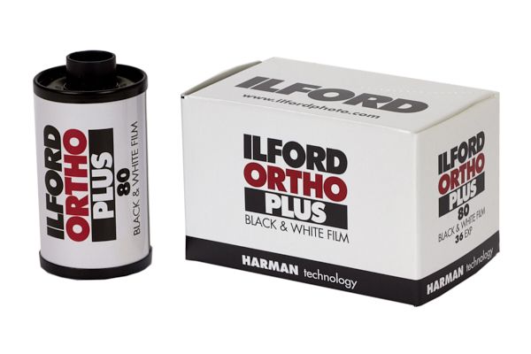 Ilford Ortho Plus 135-36 Exposure Black & White Film