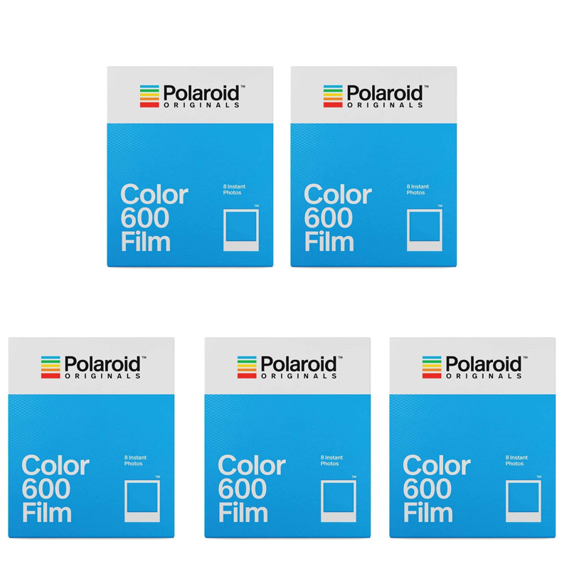 Polaroid Originals 600 Color Instant Film, 5 Pack