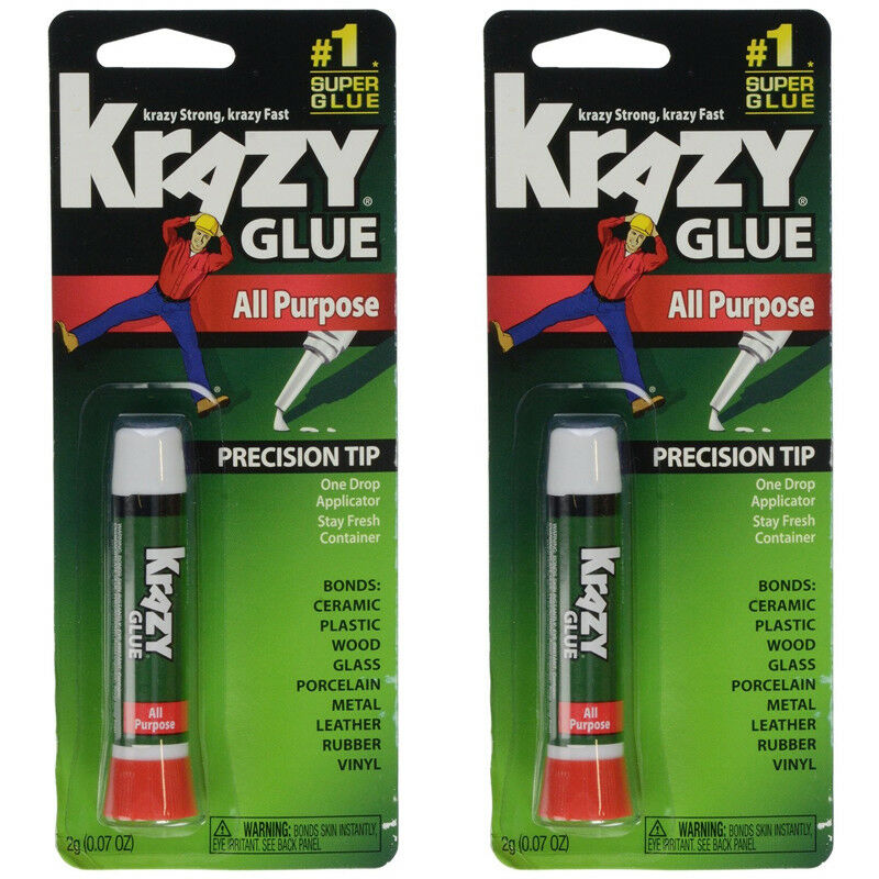 how long does krazy glue take to dry