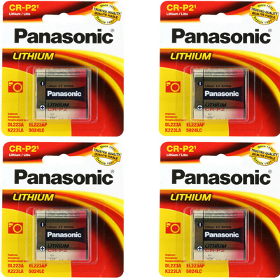 Panasonic CR-P2 Accessoires - Batterie