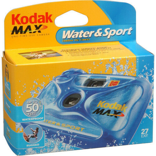 Kodak Single Use Max Water & Sport 35mm Disposable Camera