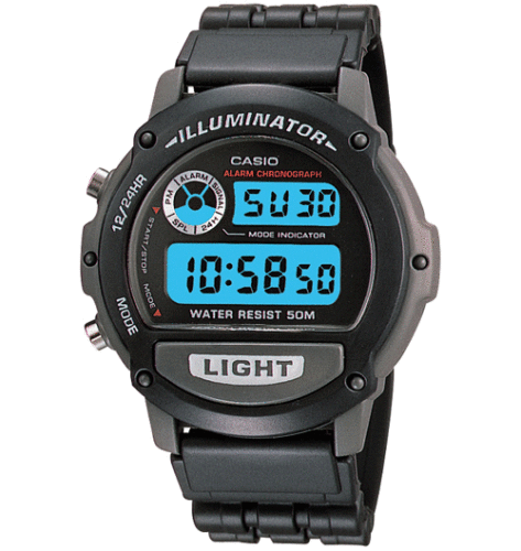 Casio W87H 1V Illuminator Watch