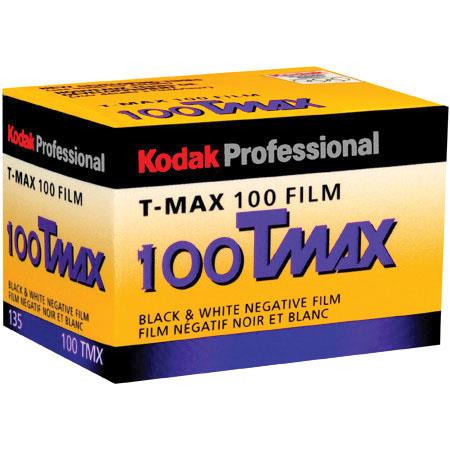 Kodak TMX 100 36 Exposure Pro Black & White 35mm Print Film